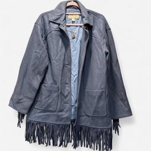 Women's Blue and Navy Jacket